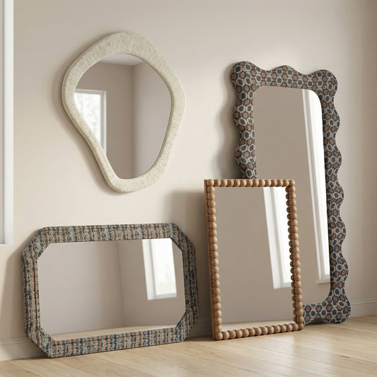 Charlene 39"X75" Squiggle Wall Mirror
