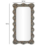 Charlene 39"X75" Squiggle Wall Mirror