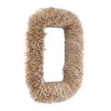 Palm 29.6"x43.4" Natural Sisal Rectangular Wall Mirror