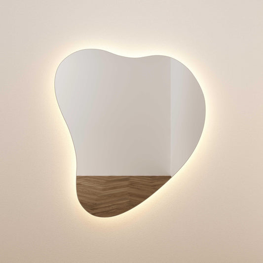 Phoebe 26" LED Teardrop Wall Mirror