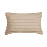 Furry 21"X13" Vegan Fur Rectangular Throw Pillow Cover