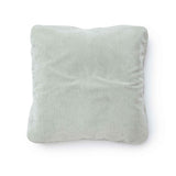 Tipsy Upcycled Chenille Square Floppy Throw Pillow (20"-24")