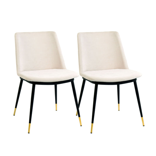 Evora Performance Velvet Dining Chair - Set of 2