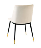Evora Performance Velvet Dining Chair - Set of 2
