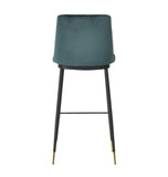 Evora Velvet Counter Stool - Set of 2