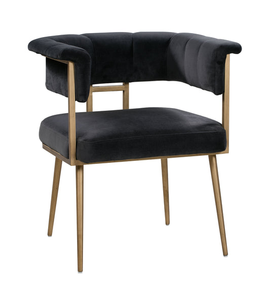 Astrid Performance Velvet Dining Chair