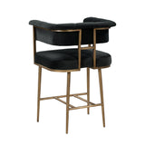 Astrid Performance Velvet Stool