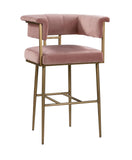 Astrid Performance Velvet Stool