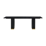 Chelsea 96" Oak Wood Rectangular Dining Table