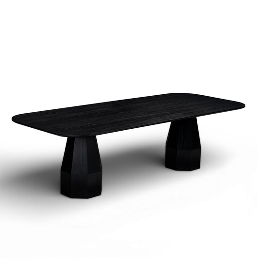 Brocha 106" Ash Wood Rectangular Dining Table