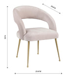 Rocco Performance Velvet Dining Chair