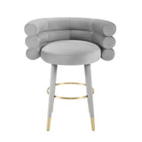 Betty Performance Velvet Stool