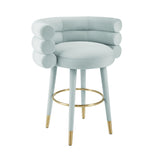 Betty Performance Velvet Stool