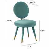 Kylie Performance Velvet Dining Chair