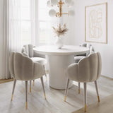 Gardenia Performance Velvet Dining Chair