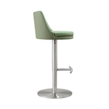 Reagan Performance Vegan Leather Adjustable Stool
