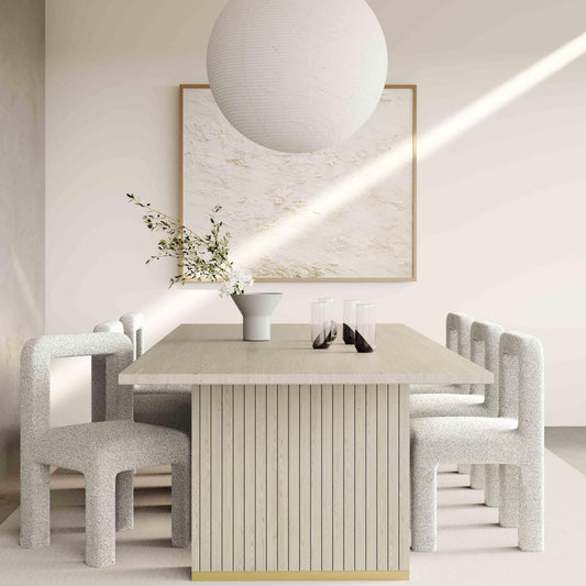 Hazel Performance Boucle Dining Chair
