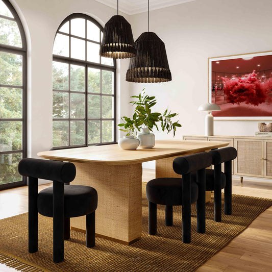 Carmel Performance Velvet Dining Chair