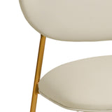 McKenzie Performance Vegan Leather Stackable Dining Chair - Set of 2