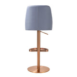 Maven Performance Vegan Leather Adjustable Swivel Stool
