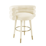 Betty Performance Velvet Stool