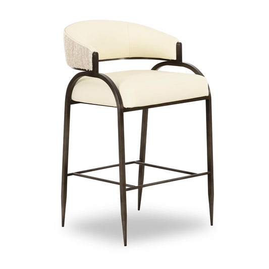 Tatum 2-Tone Performance Vegan Leather Counter Stool