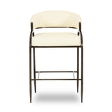 Tatum 2-Tone Performance Vegan Leather Counter Stool
