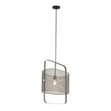 Klaus Large Grey Metal Pendant Lamp