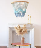 Jade Beaded Chandelier