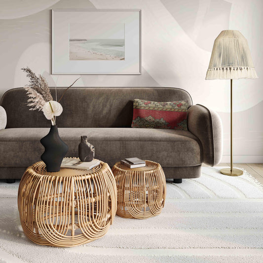 June White Floor Lamp