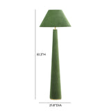 Graham Velvet Floor Lamp