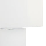 Cleopatra Cream Linen Floor Lamp