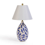 Sardine White & Blue Ceramic Table Lamp