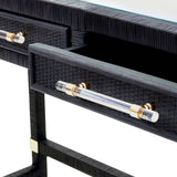 Amara 47" Woven Rattan Desk