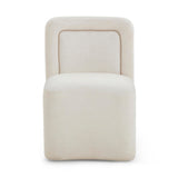Dolce Performance Velvet Rolling Desk Chair