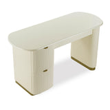 Francesca 58" 3-Drawer Desk