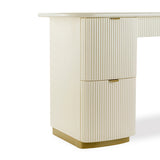 Francesca 58" 3-Drawer Desk