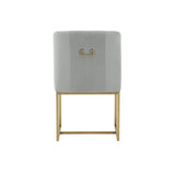 Lisa Pleated Performance Velvet Dining Chair by Inspire Me! Home Decor