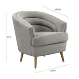 Jules Velvet Accent Chair
