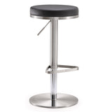 Fano Performance Vegan Leather Adjustable Barstool