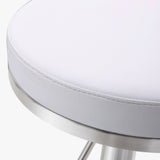Fano Performance Vegan Leather Adjustable Barstool