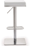 Bari Performance Vegan Leather Adjustable Stool