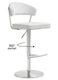 Cosmo Performance Vegan Leather Adjustable Stool