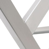 Helsinki White Performance Vegan Leather Stool - Set of 2