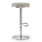 Fano Performance Vegan Leather Adjustable Barstool