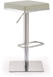 Bari Performance Vegan Leather Adjustable Stool