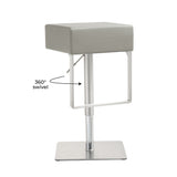Seville Performance Vegan Leather Adjustable Stool