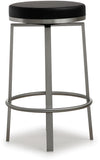 Pratt Performance Vegan Leather Swivel Counter Stool - Set of 2