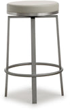 Pratt Performance Vegan Leather Swivel Counter Stool - Set of 2