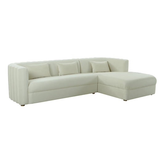 Callie 2-Piece Performance Velvet L-Shaped Sectional